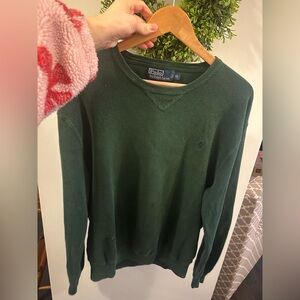 Polo Ralph lauren green sweater xl